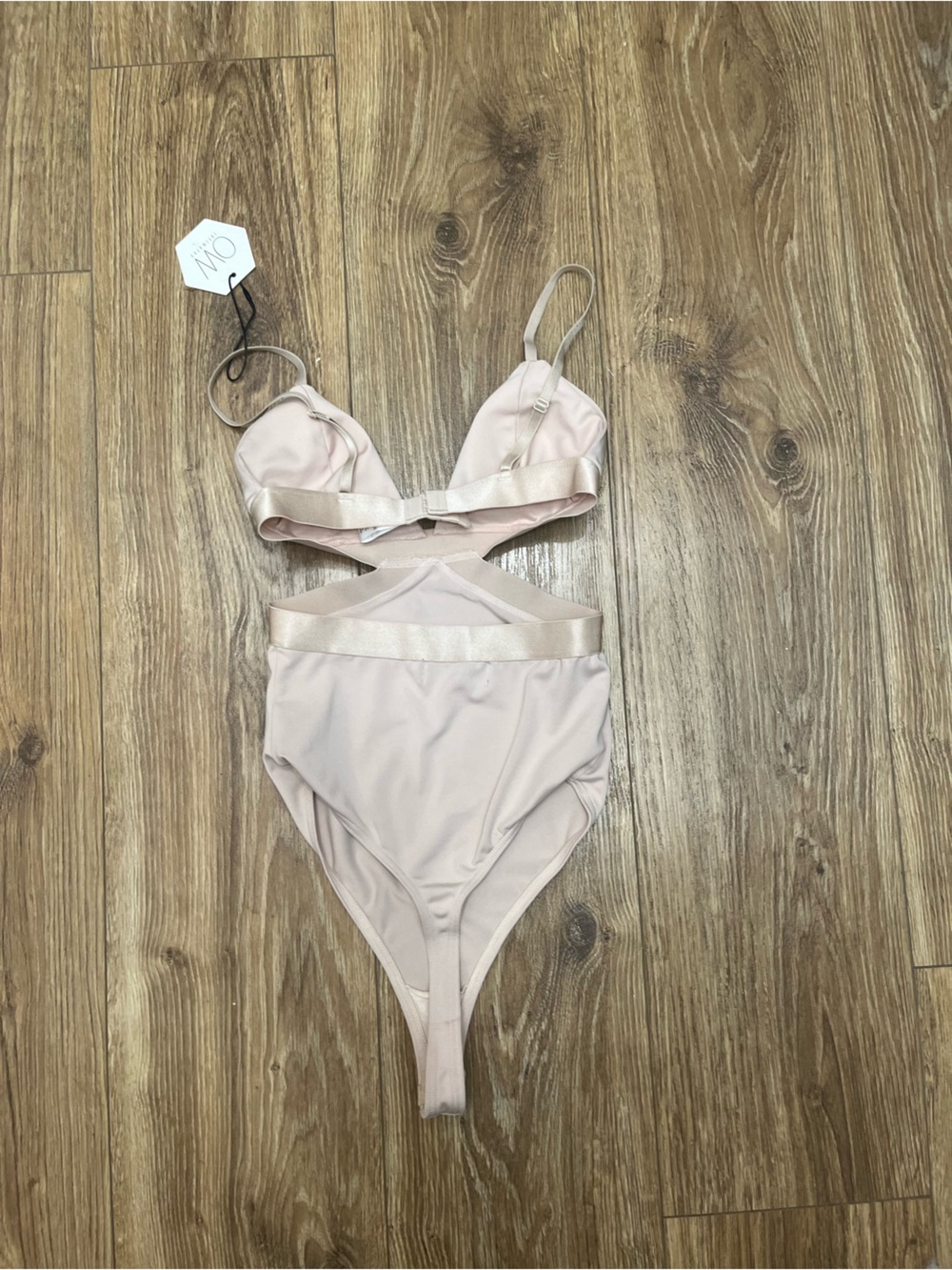 OW Intimates Revolve Rose Fanya Cutout Bodysuit Size XS NWT - Picture 5 of 5